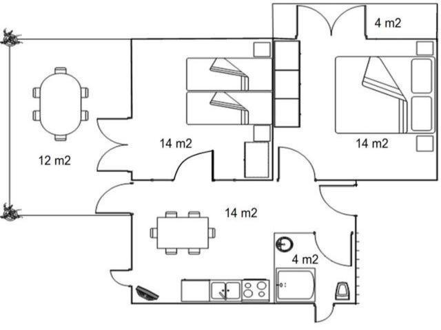 Apartments Stancic Vodice Esterno foto